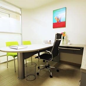 Consultorio u oficina C1 disponible para rentar por hora, col. Banjidal México, DF